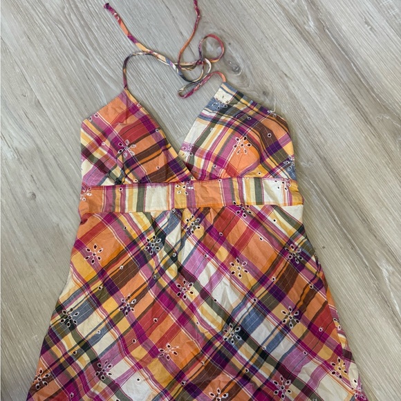 Vanity Multicolor Plaid Tank Top - Picture 1 of 3